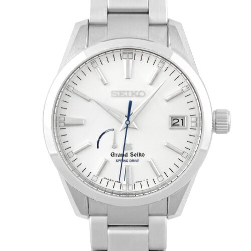 セイコー SEIKO グランドセイコー パワーリザーブ スプリングドライブ SBGA099 9R65-0BM0 SS 40.5mm シルバー文字盤 【送料無料】【中古】【メンズ】【腕時計】