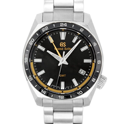 セイコー SEIKO グランドセイコー GMT 創業140周年記念限定モデル SBGN023 9F86-0AH0 SS 40mm ブラック文字盤 【送料無料】【中古】【メンズ】【腕時計】