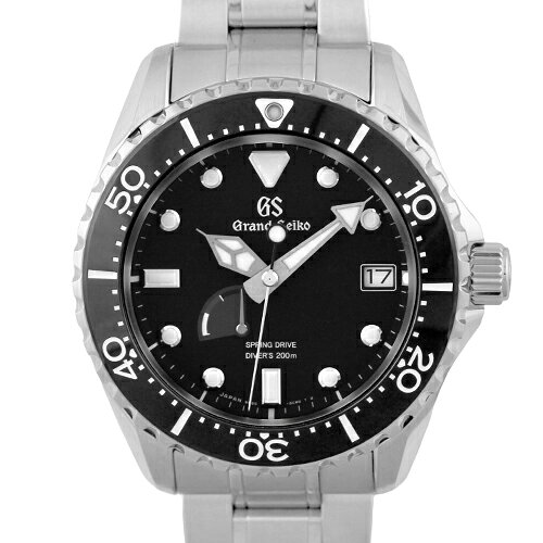 セイコー SEIKO グランドセイコー スプリングドライブ SBGA461 9R65-0ED0 SS 44.2mm ブラック文字盤 【送料無料】【中古】【メンズ】【腕時計】