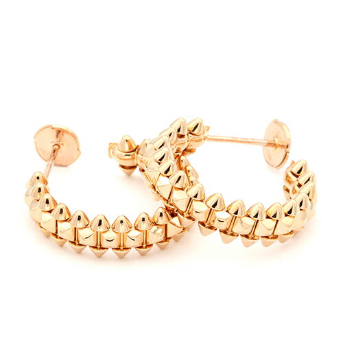 カルティエ Cartier クラッシュ ドゥ カルティエ ピアス 750PG 【送料無料】【中古】【レディース】【アクセサリー】