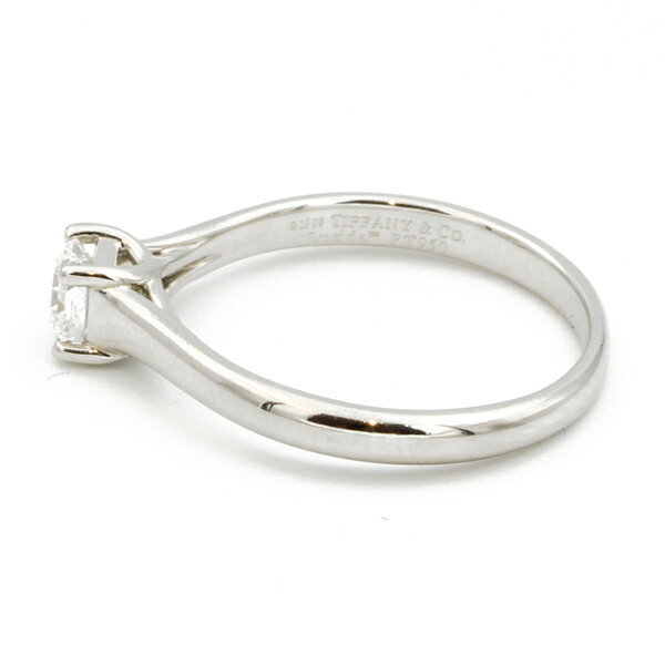 ティファニー TIFFANY&CO.ダイヤモンドリング #11.5 PT950 11.5号 【送料無料】【中古】【レディース】【アクセサリー】【D5397】