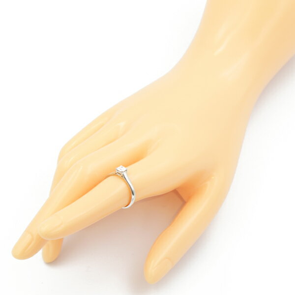 ティファニー TIFFANY&CO.ダイヤモンドリング #11.5 PT950 11.5号 【送料無料】【中古】【レディース】【アクセサリー】【D5397】