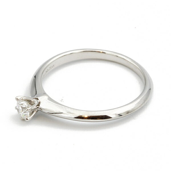 ティファニー TIFFANY&CO.ダイヤモンドリング #11 PT950 11号 【送料無料】【中古】【レディース】【アクセサリー】【D5618】