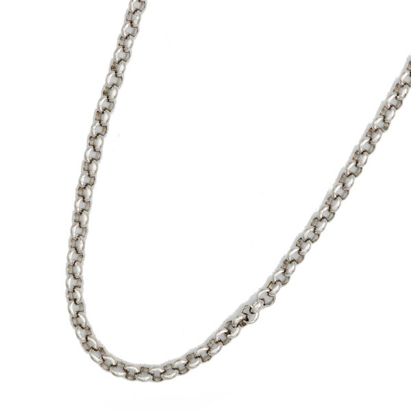 SWAROVSKI - ノンブランド NONBRANDチェーンネックレス K18WG チェーン長さ：60cm 【送料無料】【中古】【レディース】【アクセサリー】【D3214】