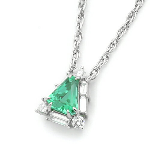 ノンブランド NONBRAND パライバトルマリン ダイヤモンドネックレス PT900/PT850 【送料無料】【中古】【レディース】【アクセサリー】【D334...