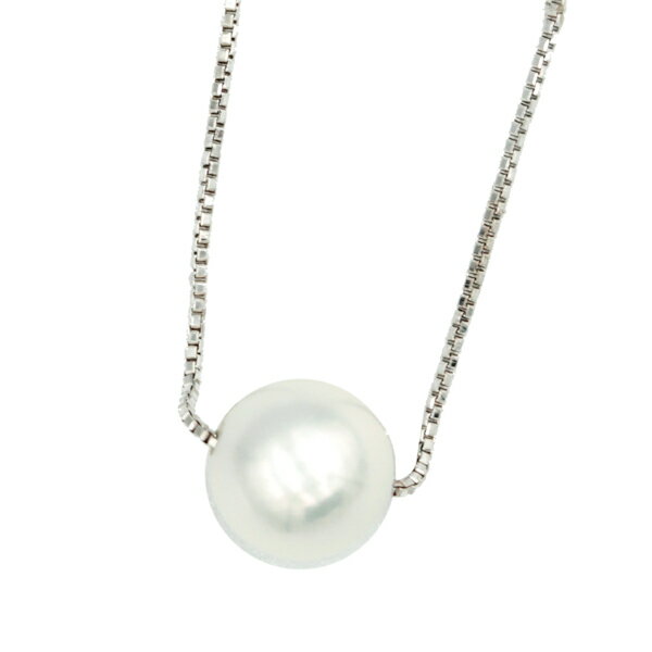 Pearl - ノンブランド NONBRANDアコヤパール ネックレス K18WG チェーン長さ：40cm 【送料無料】【中古】【レディース】【アクセサリー】【D3455】