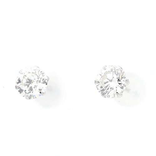 乐天商城 - ノンブランド NONBRAND ダイヤモンドピアス PT900 【送料無料】【中古】【レディース】【アクセサリー】