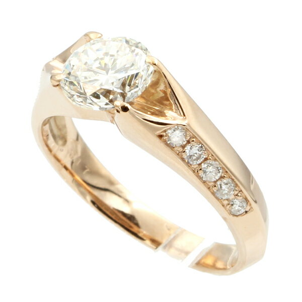 Diamond - ノンブランド NONBRANDダイヤモンドリング #11.5 K18PG 11.5号 【送料無料】【中古】【レディース】【アクセサリー】【D6192】