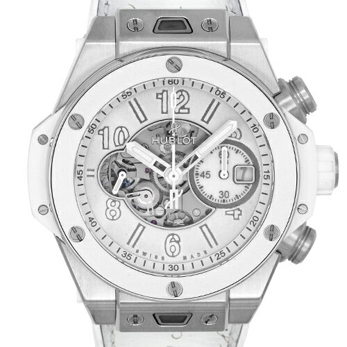 【OH済】ウブロ HUBLOT ビッグバン ウニコ ベルルッティ 421.NE.0500.UR.JBER22 チタン×ラバー 44mm ホワイト文字盤 【送料無料】【中古】【メンズ】【腕時計】 【OH済】ウブロ HUBLOT ビッグバン ウニコ ベルルッティ 421.NE.0500.UR.JBER22 チタン×ラバー 44mm ホワイト文字盤 【送料無料】【中古】【メンズ】【腕時計】