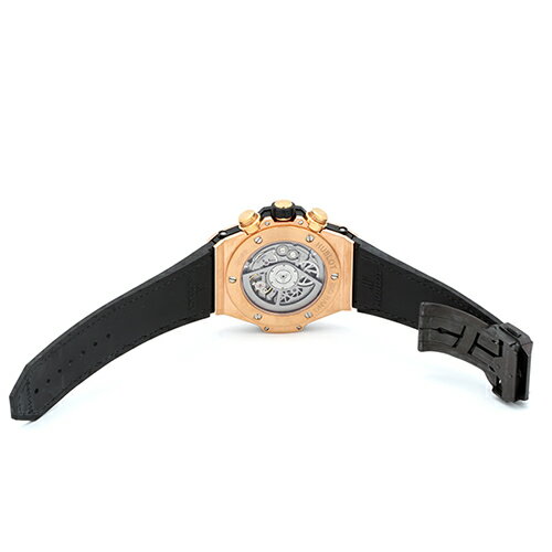 ウブロ HUBLOT ビッグバン ウニコ 411.OX.1180.RX.1904 PG×ラバー 45mm シルバー文...