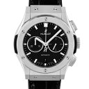 ウブロ HUBLOT クラシックフュージョン クロノ 541.NX.1171.LR チタン×ラバー 42mm ブラック文字盤 【送料無料】【中古】【メンズ】【腕時計】