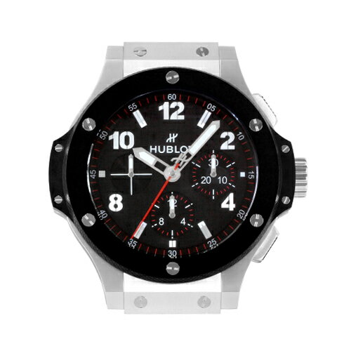 ウブロ HUBLOT ビッグバン ウォールクロック WALL0030S アルミ×プラスチック 340mm ブラック文字盤 【送料無料】【中古】【メンズ】【腕時計】