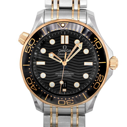 オメガ OMEGA シーマスター300 コーアクシャル 210.20.42.20.01.001 PG×SS 42mm ブラック文字盤 【送料無料】【新品】【メンズ】【腕時計】