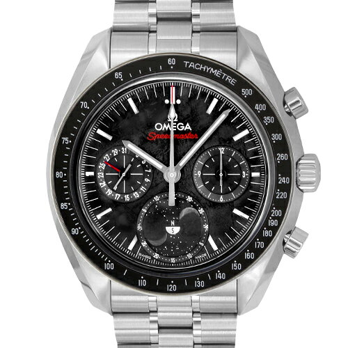 【正規品】オメガ OMEGA スピードマスター ムーンフェイズ 304.30.43.52.01.001 SS 43mm メテオライト文字盤 【送料無料】【新品】【メンズ】【腕時計】