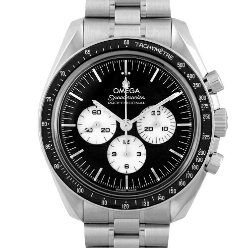 【正規品】 【2026年新作】オメガ OMEGA スピードマスター ムーンウォッチ 310.30.42.50.01.004 SS 42mm ブラック×ホワイト文字盤 【送料無料】【新品】【メンズ】【腕時計】