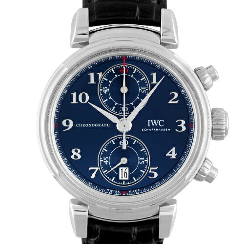 ダ・ヴィンチ 【1500本限定】IWC インターナショナルウォッチカンパニーダ ヴィンチ クロノ ローレウス スポーツ フォー グッドIW393402 SS×革42mm ブルー文字盤 【送料無料】【新品】【メンズ】【腕時計】【71356(71910)】