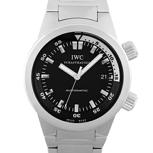 IWC インターナショナルウォッチカンパニーアクアタイマーIW354805 SS42mm ブラック文 ...