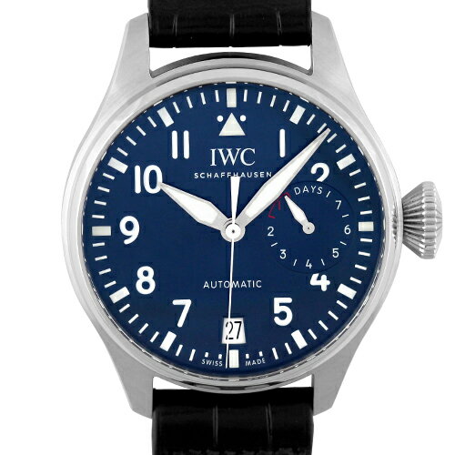 【OH済】IWC インターナショナルウォッチカンパニー ビッグパイロットウォッチ プティプランス IW500916 SS×革 46.2mm ブルー文字盤 【送料無料】【中古】【メンズ】【腕時計】【76513】 【OH済】IWC インターナショナルウォッチカンパニー ビッグパイロットウォッチ プティプランス IW500916 SS×革 46.2mm ブルー文字盤 【送料無料】【中古】【メンズ】【腕時計】【76513】