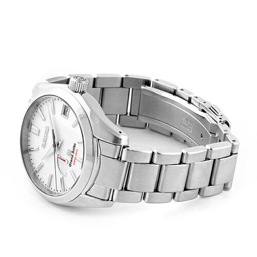 セイコー SEIKO グランドセイコー スプリングドライブ SBGA129 9R65-0BX0 SS 39mm ホワイト文字盤 【送料無料】【中古】【メンズ】【腕時計】【76676】