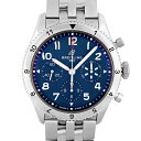 ブライトリング BREITLING クラシック アヴィ クロノ42 A233801AC1A1 SS 44mm ブルー文字盤 【送料無料】【中古】【メンズ】【腕時計】(2)