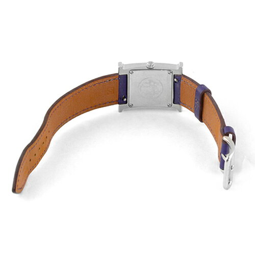 トキオカのエルメス HERMES Hウォッチ HH1.210 SS×革 30mm×21mm ホワイト文字盤 【送料無料】【中古】【レディース】【腕時計】｜アングル3