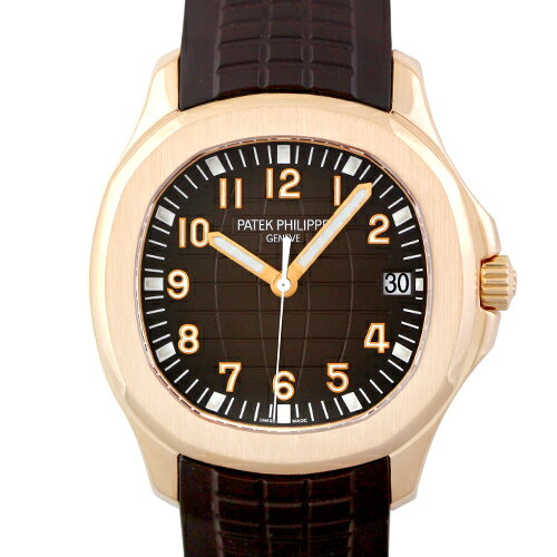 パテックフィリップ PATEK PHILIPPE アクアノート 5167R-001 PG×ラバー 40.8mm ブラウン文字盤 【送料無料】【中古】【メンズ】【腕時計】