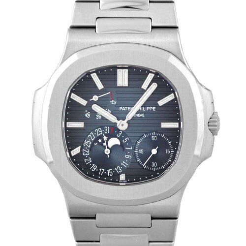 【OH済】パテックフィリップ PATEK PHILIPPE ノーチラス プチコンプリケーション 5712/1A-001 SS 40mm ブルー文字盤 【送料無料】【中古】【メンズ】【腕時計】