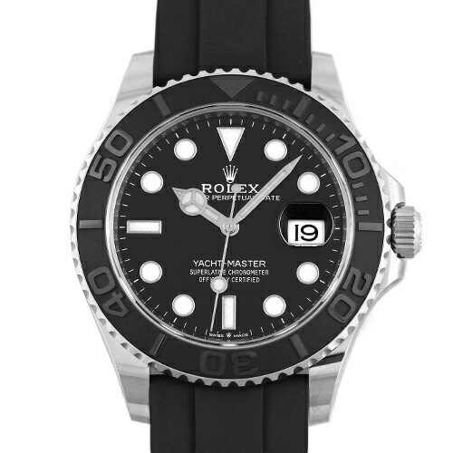 【2019年新作モデル】ロレックス ROLEX ヨットマスター42 WG×ラバー 黒 ブラック 42mm 226659【送料無料】【新品】【メンズ】【腕時計】【本店_C4888】