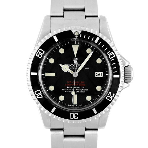 ロレックス ROLEXシードゥエラー1665 SS40mm ブラック文字盤 3番台【送料無料】【中古】【メンズ】【腕時計】【44382】