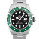 サブマリーナ 腕時計 ロレックス（メンズ） ロレックス ROLEX グリーンサブマリーナ126610LV SS41mm ブラック文字盤【送料無料】【新品】【メンズ】【腕時計】【D2782】