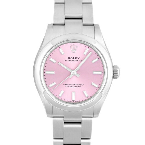 ロレックス ROLEX オイスターパーペチュアル31 277200 SS 31mm ピンク文字盤【送料無料】【未使用】【ユニセックス】【腕時計】