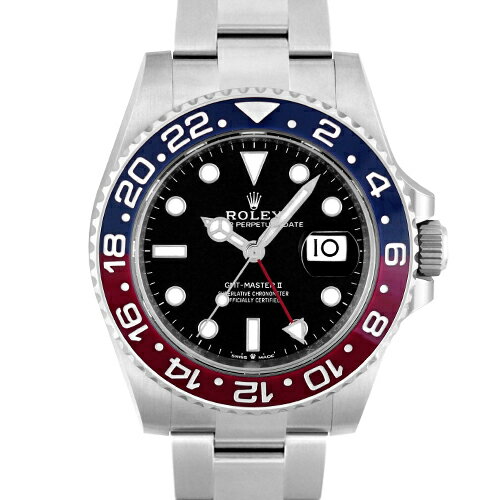 オイスター 腕時計（メンズ） ロレックス ROLEX GMTマスター2126710BLRO SS40mm ブラック文字盤 オイスターブレスレット【送料無料】【新品】【メンズ 】【腕時計】【D2816】