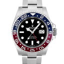 ロレックス ROLEX GMTマスター2 126710BLRO SS 40mm ブラック文字盤 【送料無料】【未使用】【メンズ】【腕時計】