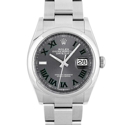 Other - ロレックス ROLEX デイトジャスト36 126200 SS 36mm スレート×グリーンローマン文字盤 オイスターブレスレット【送料無料】【新品】【メンズ】【腕時計】