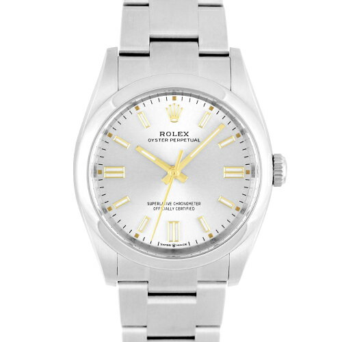 ロレックス ROLEX オイスターパーペチュアル36 126000 SS 36mm シルバー文字盤 【送料無料】【新品】【メンズ】【腕時計】