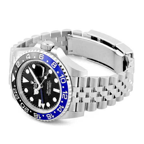 ロレックス ROLEX GMTマスター2 126710BLNR SS 40mm 黒 ブラック 青×黒ベゼル ジュビリーブレスレット 【送料無料】【新品】【メンズ】【腕時計】