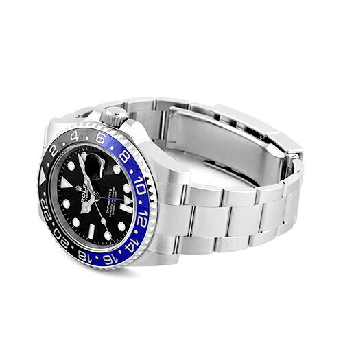 ロレックス ROLEX GMTマスター2 126710BLNR SS 40mm ブラック文字盤 オイスターブレスレット【送料無料】【新品】【メンズ】【腕時計】
