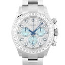 【OH済】ロレックス ROLEX デイトナ 116576TBR PT 40mm パヴェダイヤ文字盤 ベゼルバケットダイヤ 文字盤ダイヤ【送料無料】【中古】【メン...
