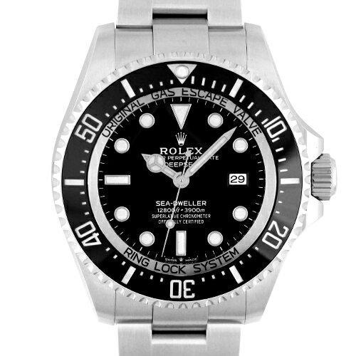 ロレックス ROLEXシードゥエラー ディープシー126660 SS44mm ブラック文字盤 【送料無料】【中古】【メンズ】【腕時計】【75131】