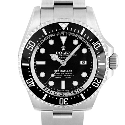 ロレックス ROLEXシードゥエラー ディープシー126660 SS44mm ブラック文字盤 【送料無料】【中古】【メンズ】【腕時計】【75247】