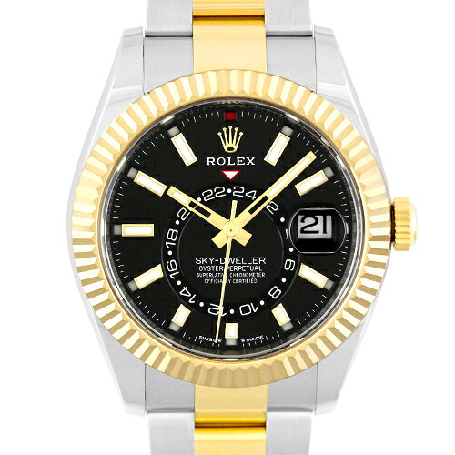ロレックス ROLEX スカイドゥエラー 336933 YG×SS 42mm ブラック文字盤 オイスターブレスレット 未使用 メ oosaka-10031772 トキオカ パッケージ画像