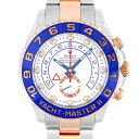 【正規品】ロレックス ROLEX ヨットマスター2 116681 PG×SS 44mm ホワイト文字盤 【送料無料】【中古】【メンズ】【腕時計】【76652】