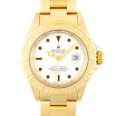 ロレックス ROLEX ヨットマスター 16628 YG 40mm ホワイト文字盤 N番【送料無料】【中古】【メンズ】【腕時計】