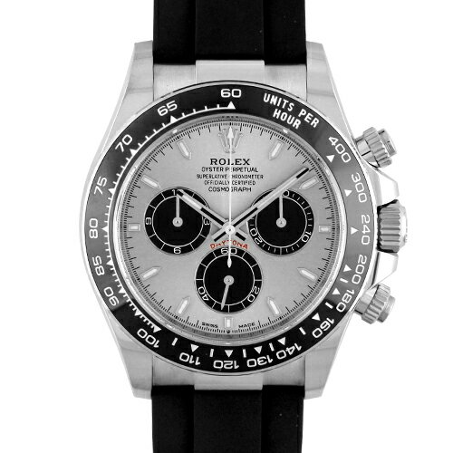 ロレックス ROLEX デイトナ 126519LN WG×ラバー 40mm スチール×ブライトブラック文字盤 【送料無料】【新品】【メンズ】【腕時計】