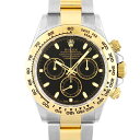 ロレックス ROLEX デイトナ 116503 YG×SS 40mm ブラック文字盤 【送料無料】【中古】【メンズ】【腕時計】