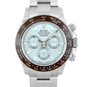 ロレックス ROLEX デイトナ 116506A PT 40mm アイスブルー文字盤 11ポイントバケットダイヤ【送料無料】【中古】【メンズ】【腕時計】