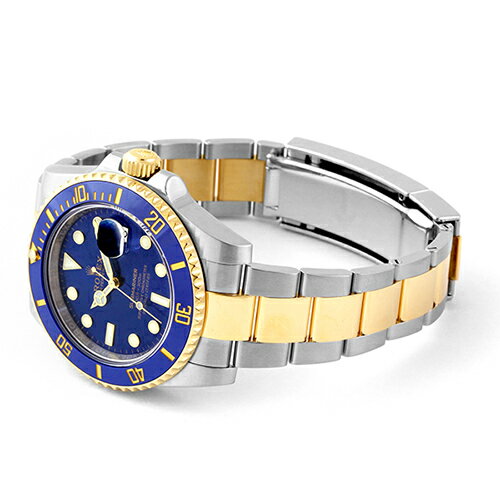 ロレックス ROLEX サブマリーナ 116613LB YG×SS 41mm ブルー文字盤 【送料無料】【中古】【メンズ】【腕時計】