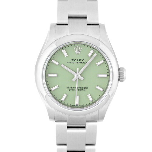 【2025年新作】ロレックス ROLEX オイスターパーペチュアル31 277200 SS 31mm ピスタチオ文字盤 【送料無料】【新品】【ユニセックス】【腕時計】