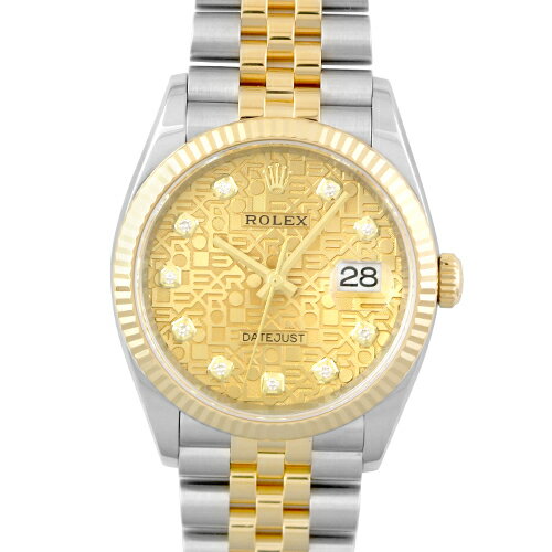 ロレックス ROLEX デイトジャスト36 12