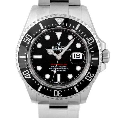 【正規品】ロレックス ROLEX シードゥエラー 126600 SS 43mm ブラック文字盤 【送料無料】【中古】【メンズ】【腕時計】